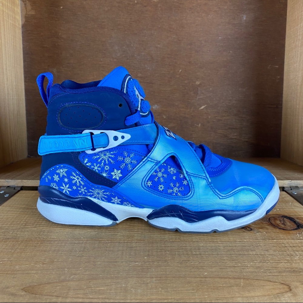 Jordan 8 Retro GS Snow Blizzard Size 4.5Y